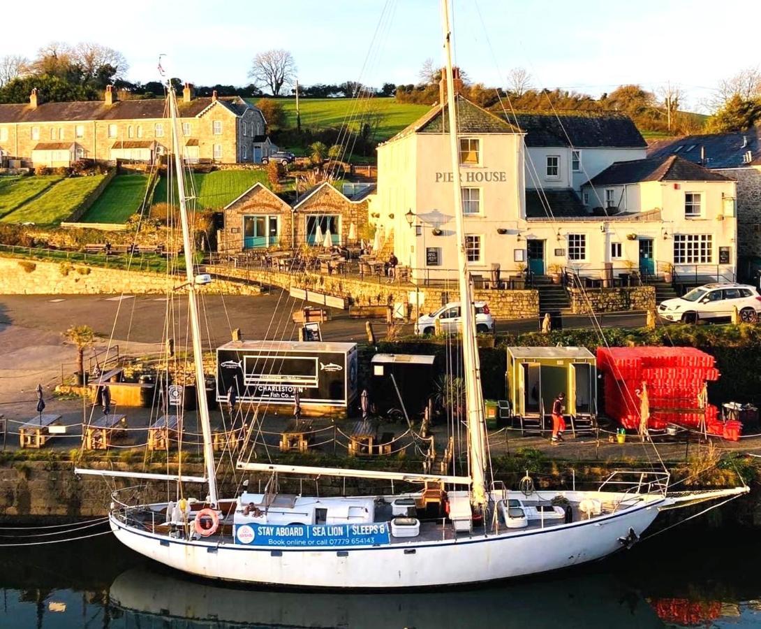Готель Stunning Yacht Sea Lion In Charlestown Harbour, Cornwall Екстер'єр фото